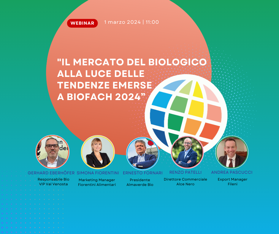 Almaverde, Alce Nero, Fileni, Fiorentini e VIP protagonisti l’1 marzo del webinar di Greenplanet
