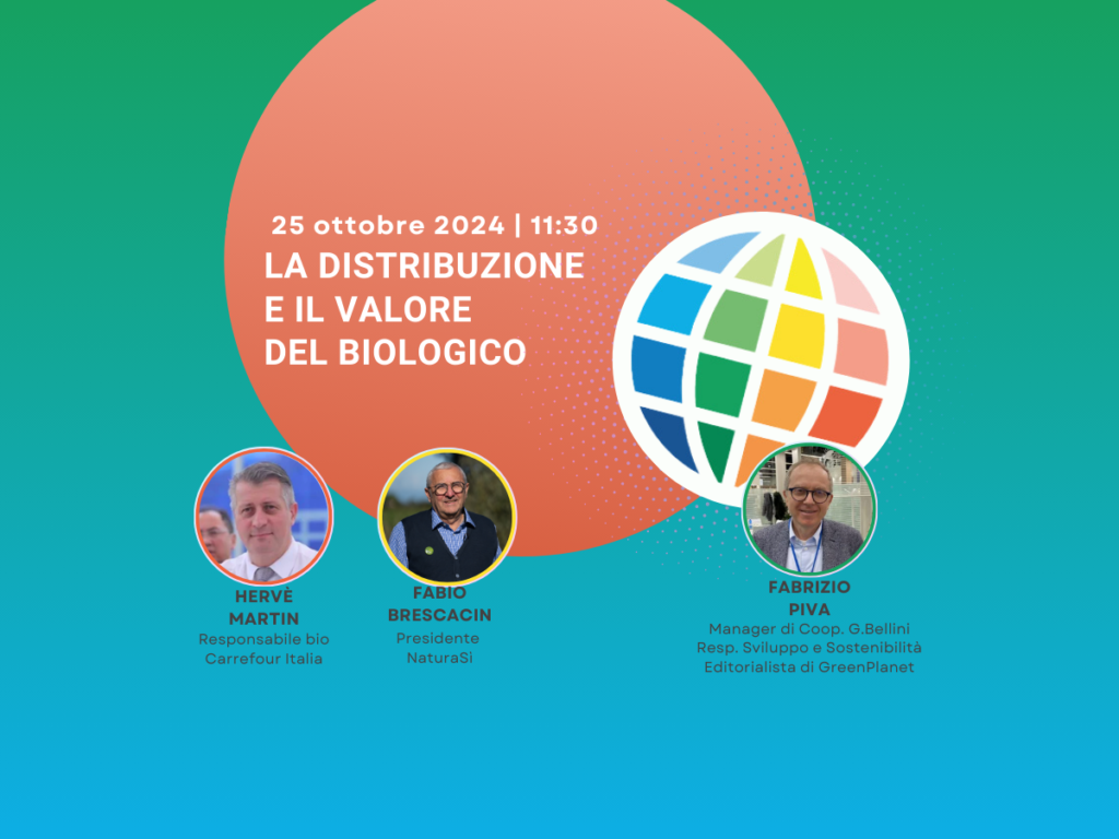 La distribuzione e il valore del biologico: venerdì il webinar di Greenplanet