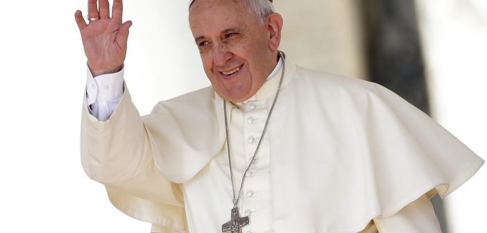 Pope Francis, Saint Peter's Square, Vatican City - 27 August 2014

More:

 View public domain image source here